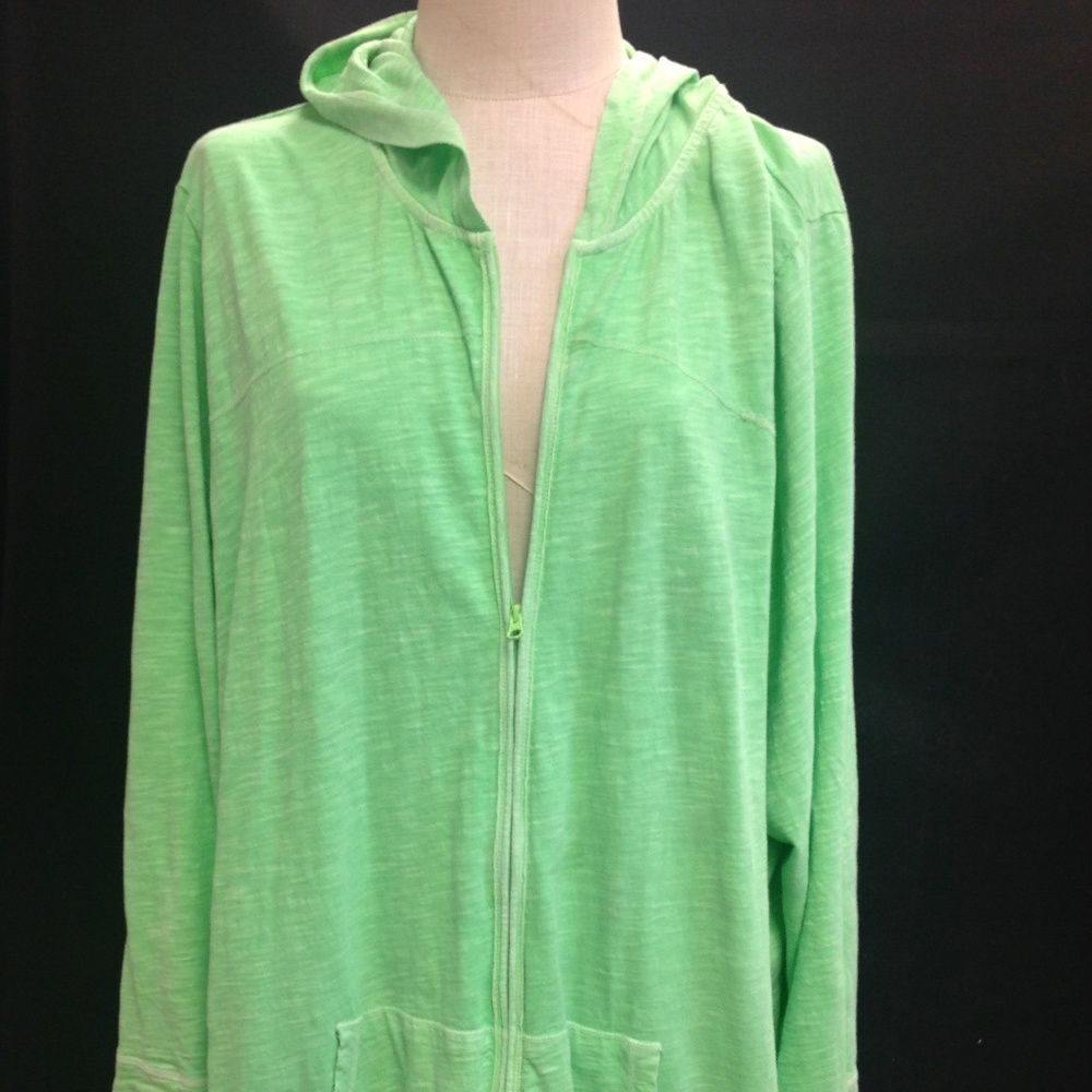 CATHERINES Neon Green Hoodie Jacket